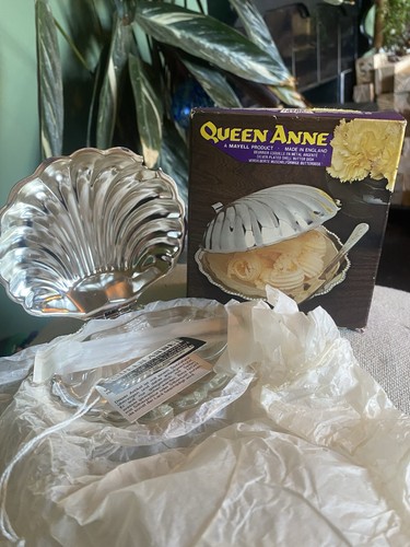 Vintage queen anne - queen, versilberte