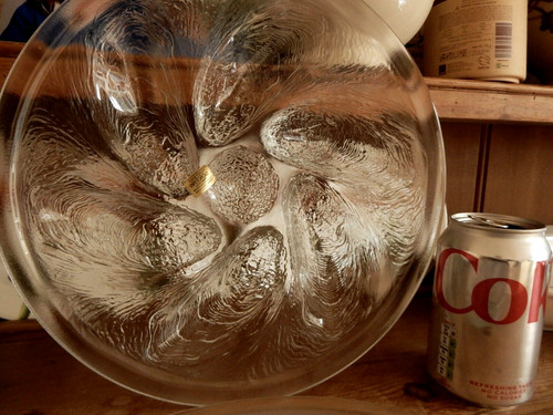 Vintage meeresfrüchte glas - vintage,