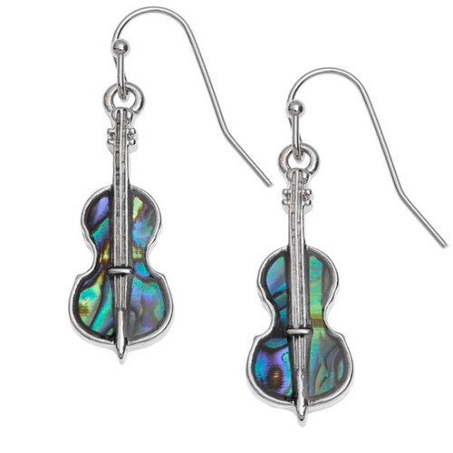 Ohrringe cello paua muschel - paua,