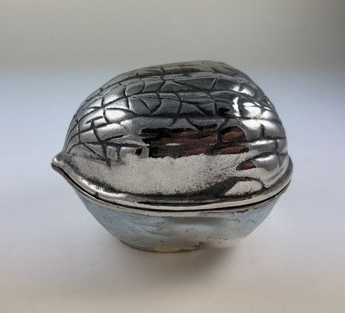 Vintage versilberte nussbaum - vintage,