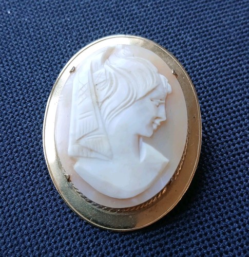 Antike gold gerahmte - , kamee