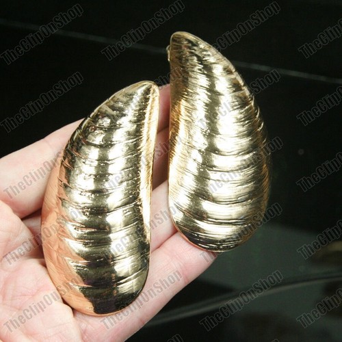 Grosse gold muschel klobige - grosse,